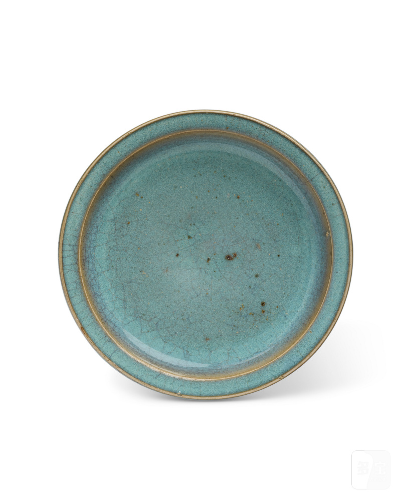 宋/金 鈞窯盤  CHINA, SONG-JIN DYNASTY, 12TH-13TH CENTURY
